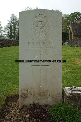 263235_Bernard Harold Sparrow_701 General Construction Company, RE_his gravestone